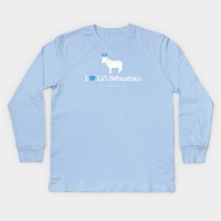 I Heart Li'l Sebastian Kids Long Sleeve T-Shirt